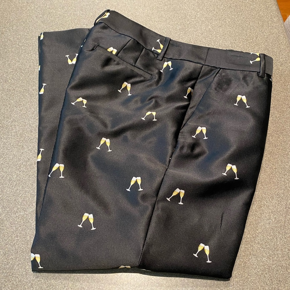 rsvp by Talbots NWT Cheers Champagne Flutes Pants